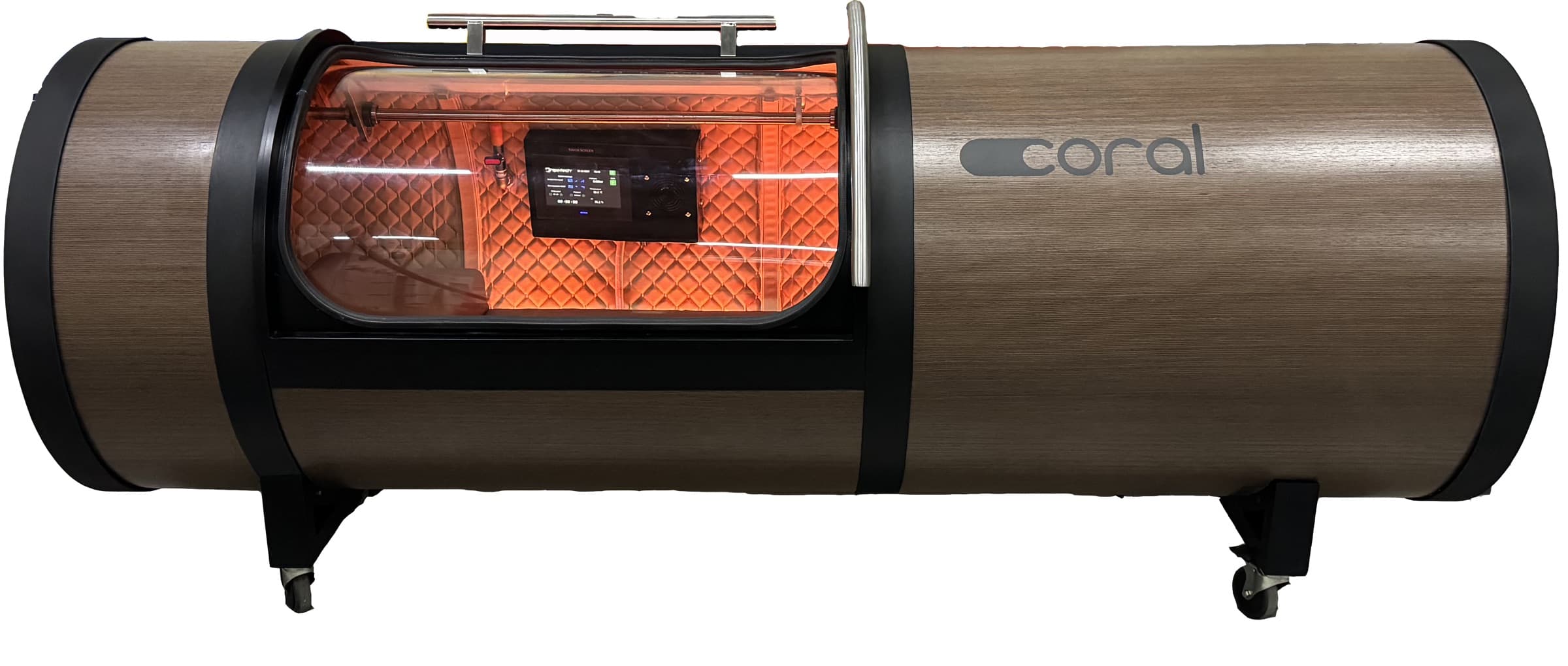 Coral One on the factory floor, long side profile